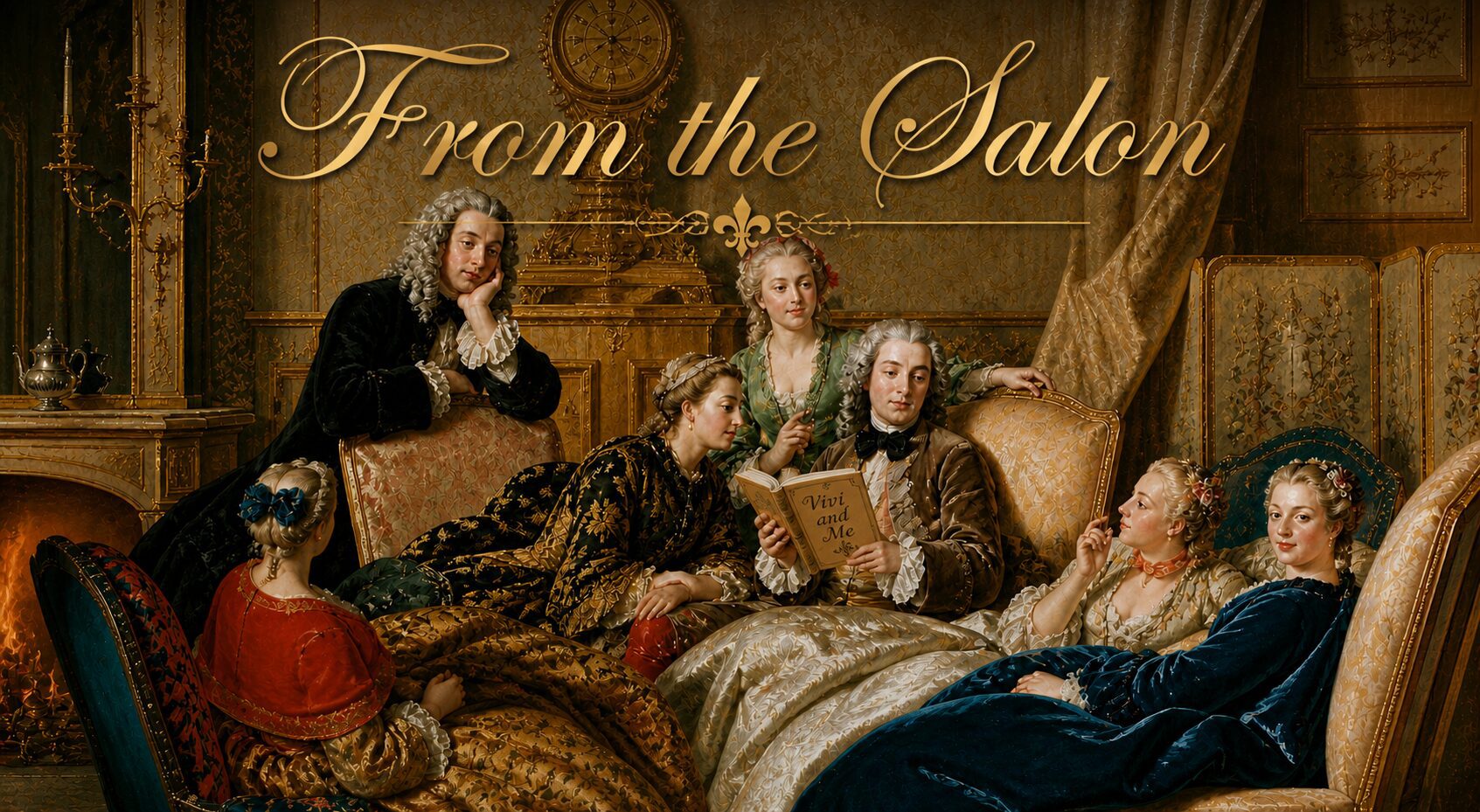 Illustration with book title